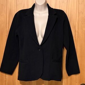 J. Crew Women's Elegant Black Suit Jacket